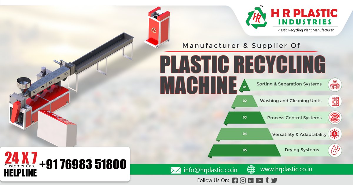 Exporter of Plastic Recycling Machine in United States