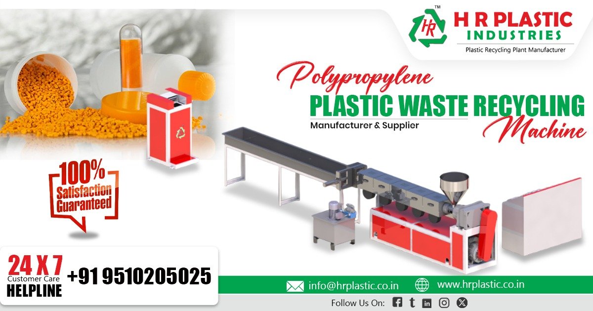 Polypropylene Plastic Waste Recycling Machine in Japan