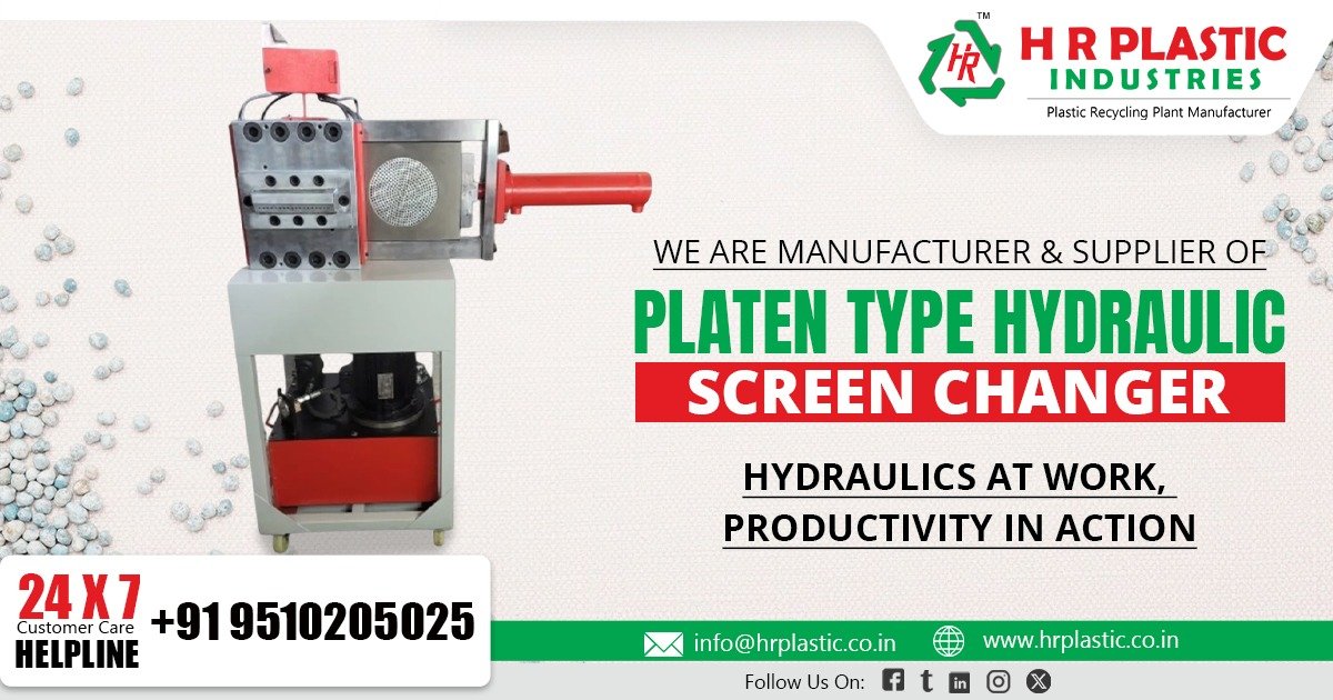 Platen Type Hydraulic Screen Changer in Israel