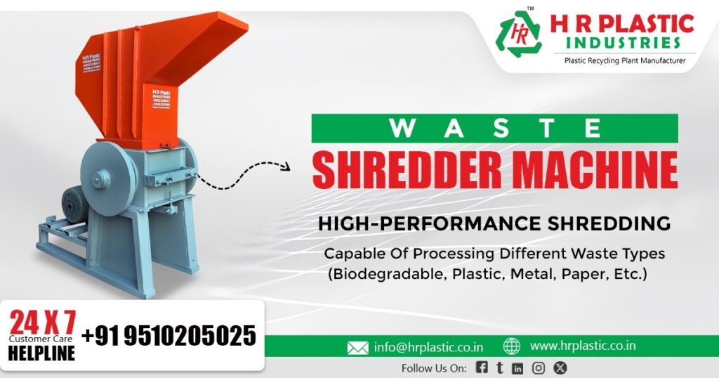 Waste Shredder Machine