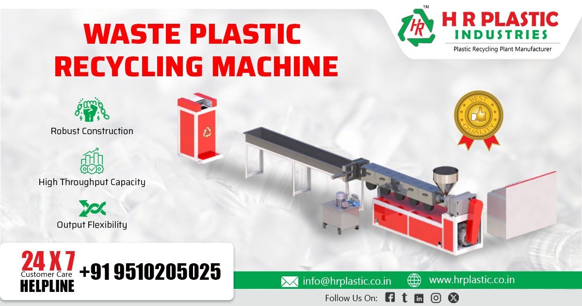Waste Plastic Recycling Machine in Oman