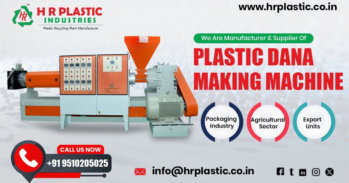 Plastic Dana Making Machine in Gorakhpur