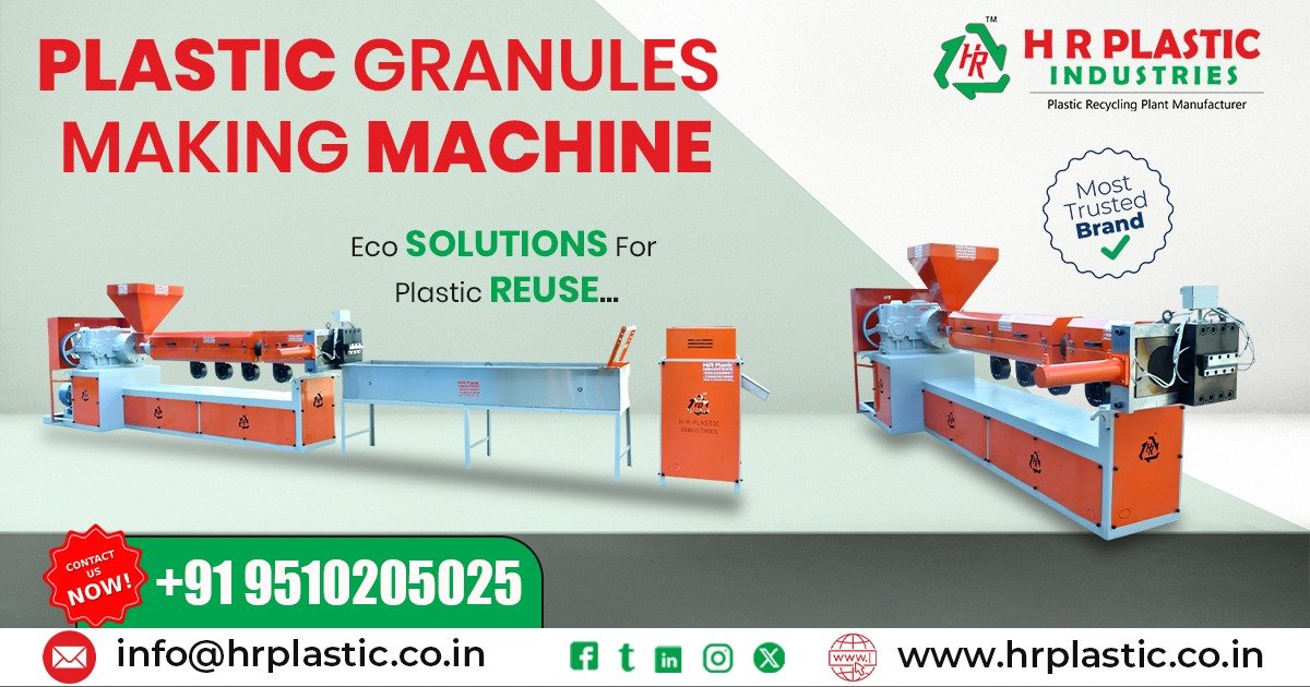 Plastic Granules Making Machine in Telangana