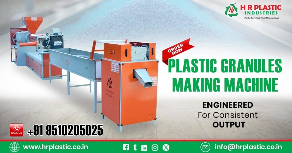Plastic Granules Making Machine in Lucknow