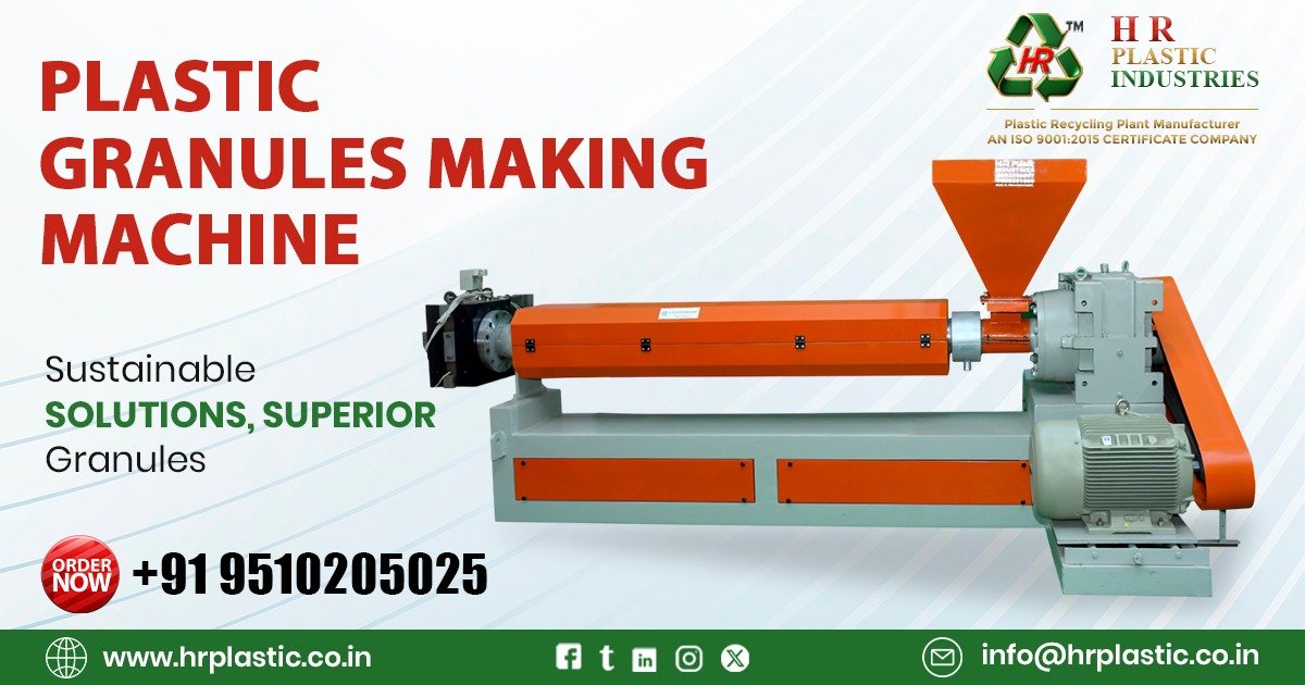 Plastic Granules Making Machine in Haryana
