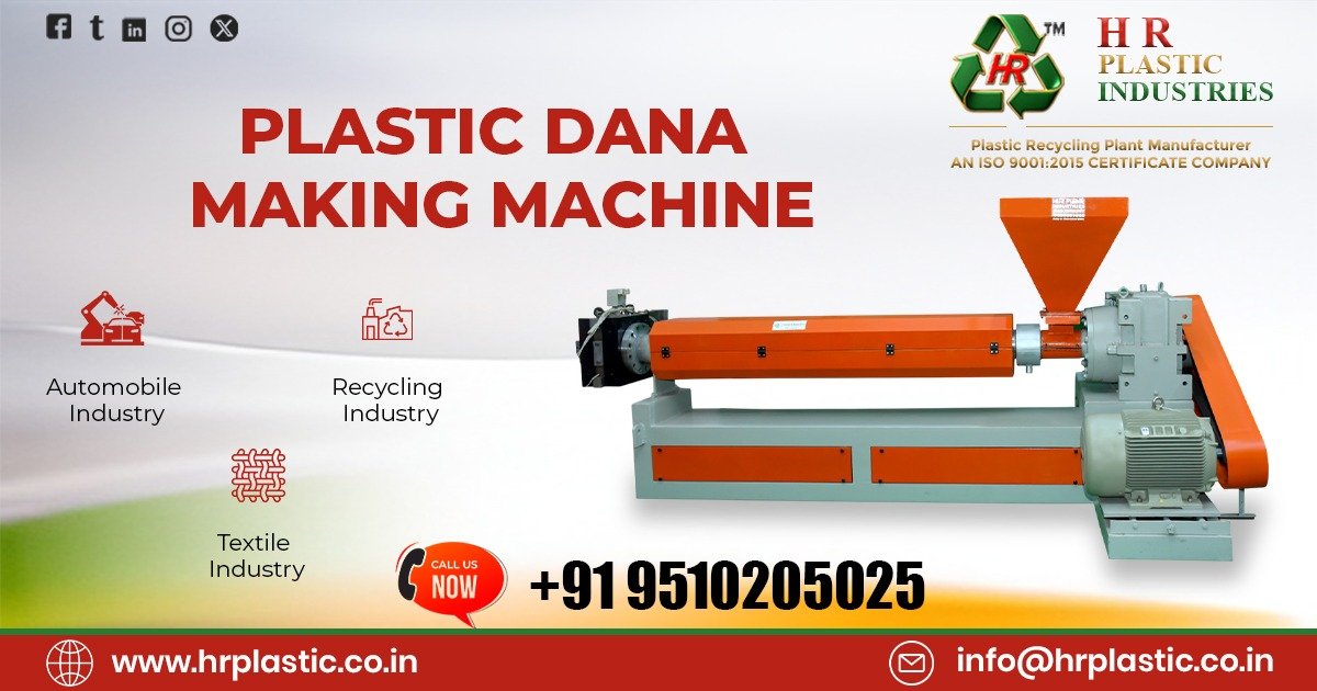 Plastic Dana Making Machine in Jharkhand