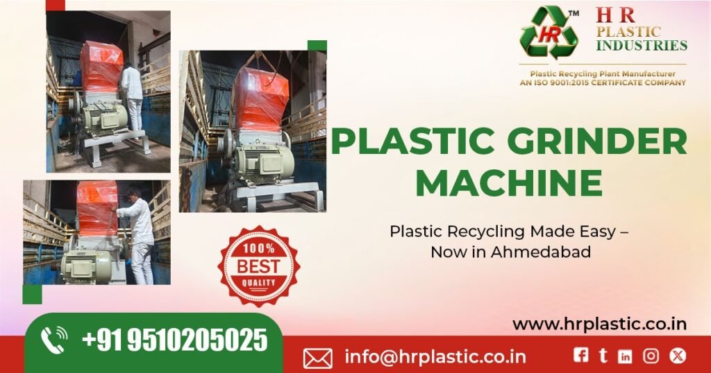 Plastic Grinder Machine Delivered in Ahmedabad!
