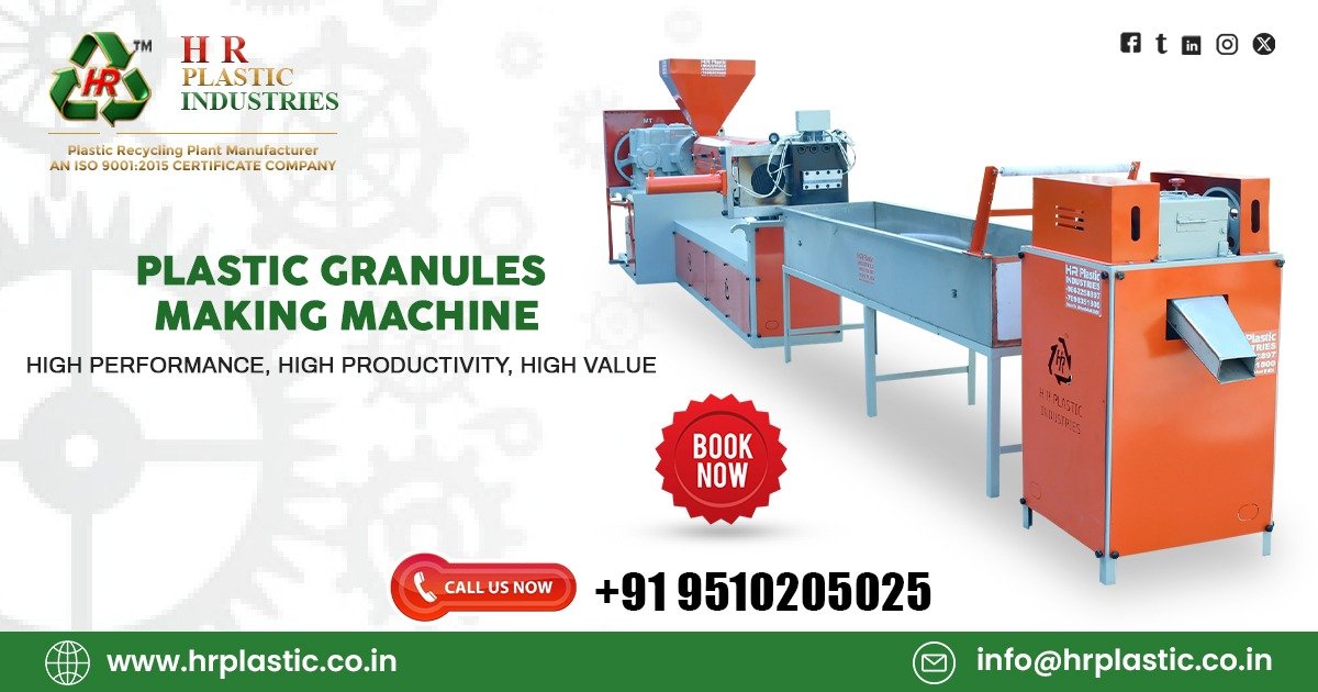 Plastic Granules Making Machine in Tamil Nadu