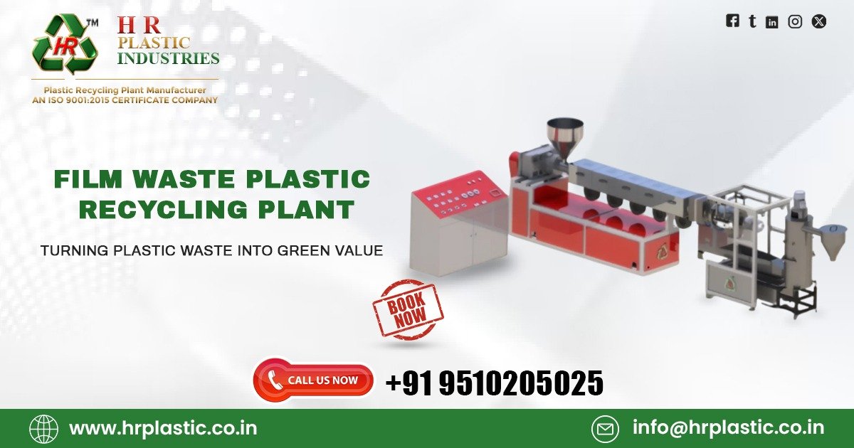 Film Waste Plastic Recycling Plant in United Kingdom