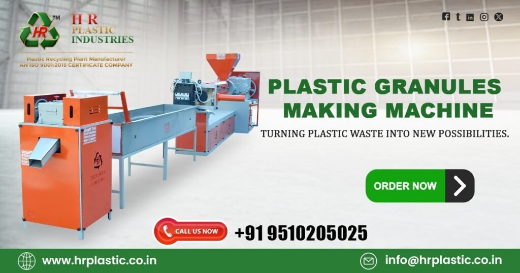 Plastic Granules Making Machine in Telangana