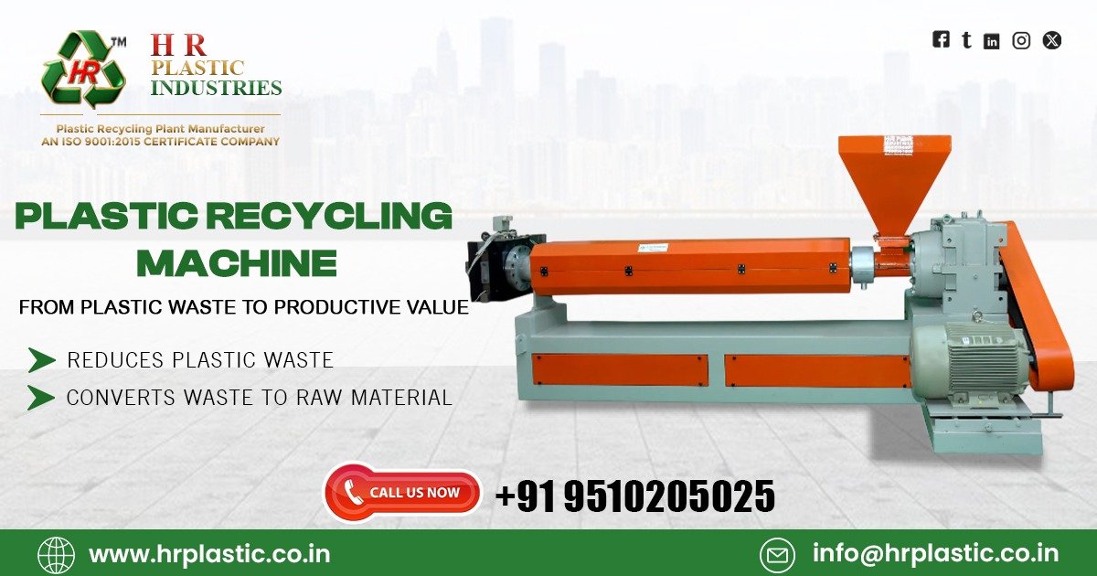 Plastic Recycling Machine in Tamil Nadu