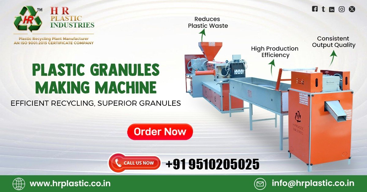 Plastic Granules Making Machine in Uttarakhand