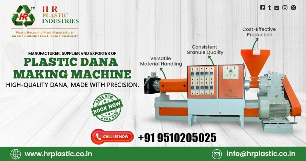 Supplier Of Plastic Dana Making Machine in Karnataka