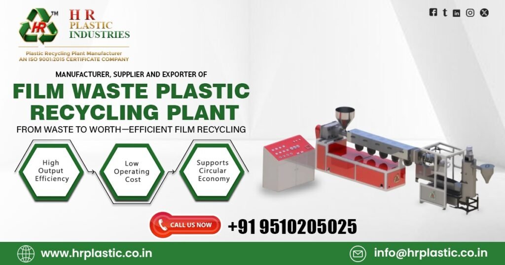 Film Waste Plastic Recycling Plant in Romania