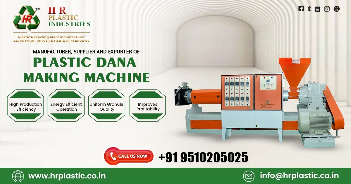 Plastic Dana Making Machine in Haryana
