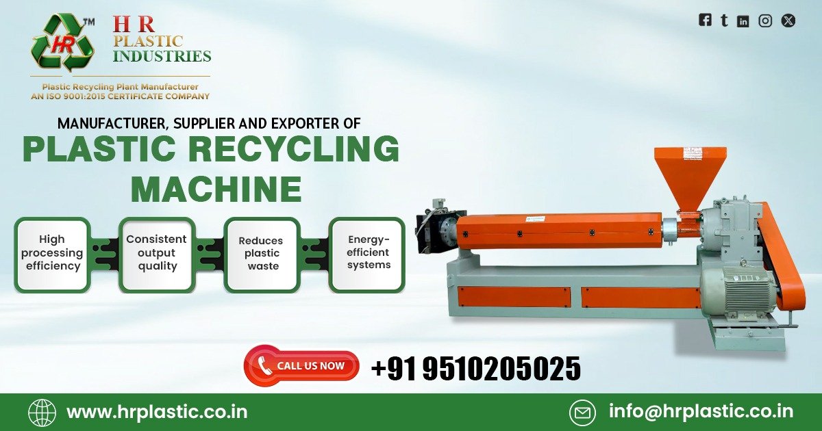 Plastic Recycling Machine in Odisha