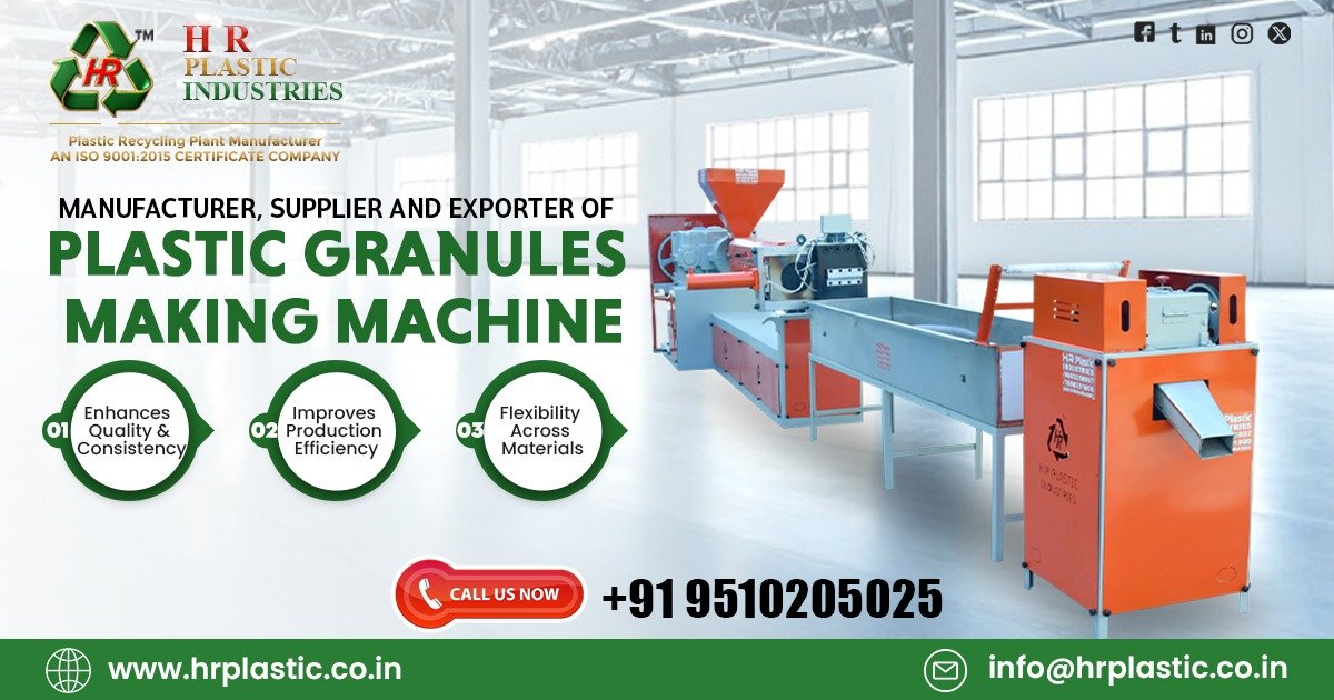Plastic Granules Making Machine in Afghanistan