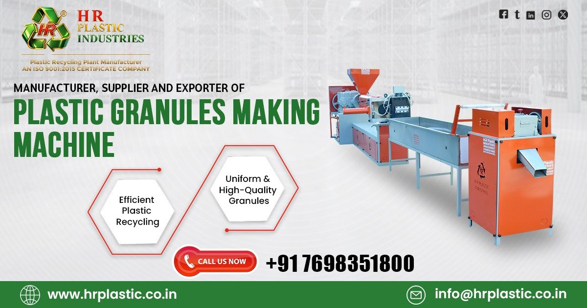 Plastic Granules Making Machine in Andhra Pradesh