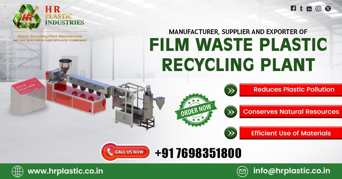 Film Waste Plastic Recycling Plant in Russia