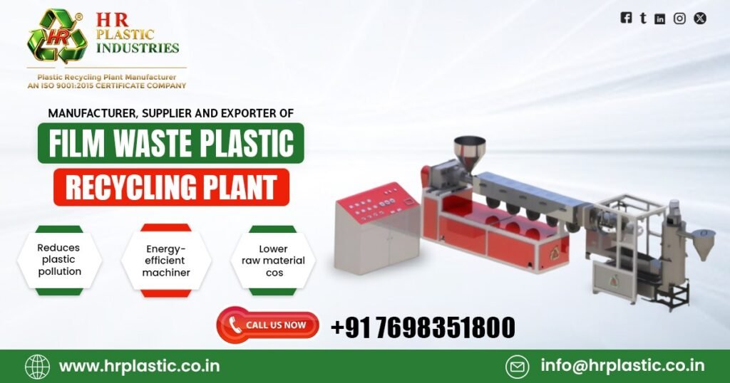 Film Waste Plastic Recycling Plant in China