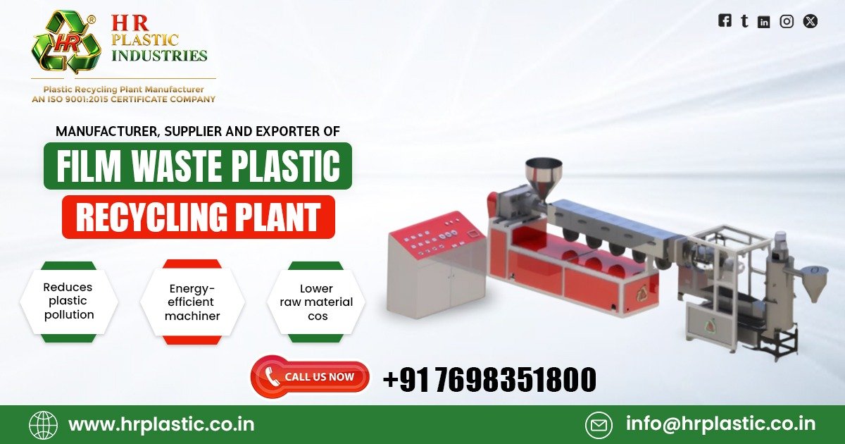 Film Waste Plastic Recycling Plant in China