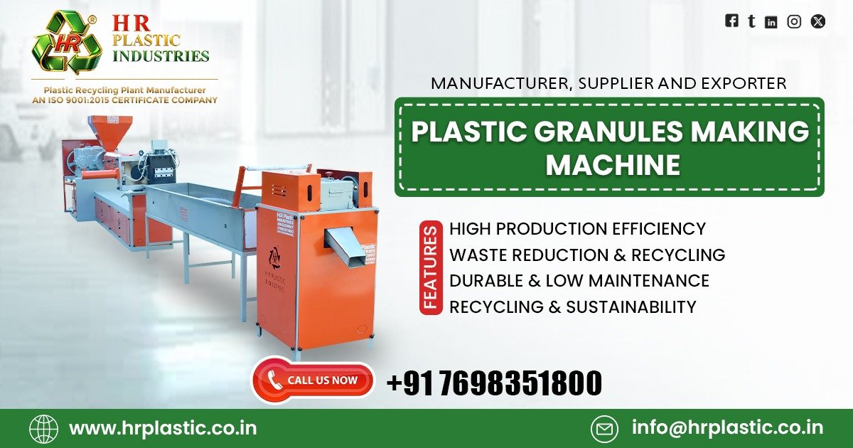 Plastic Granules Making Machine in Brazil