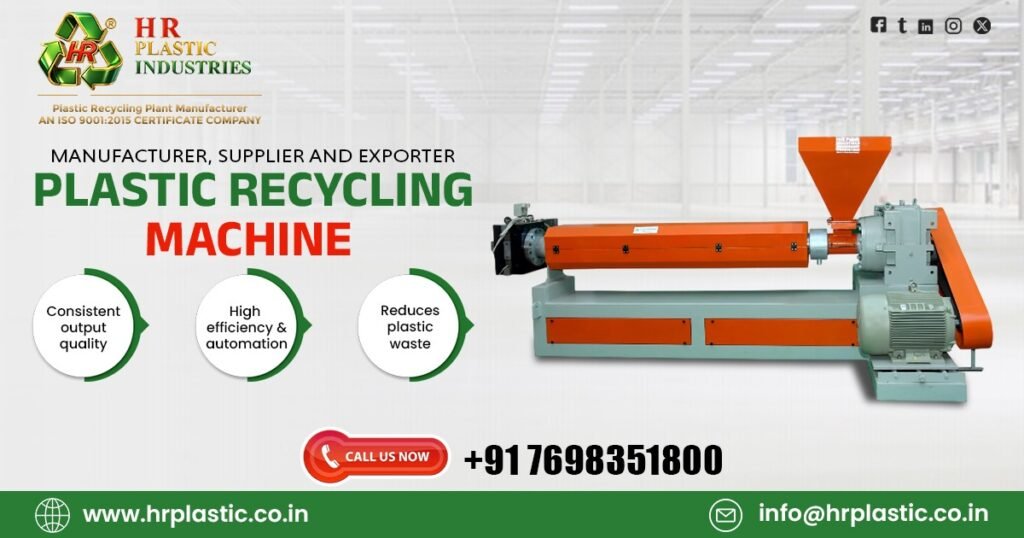 Plastic Recycling Machine Supplier in Madhya Pradesh