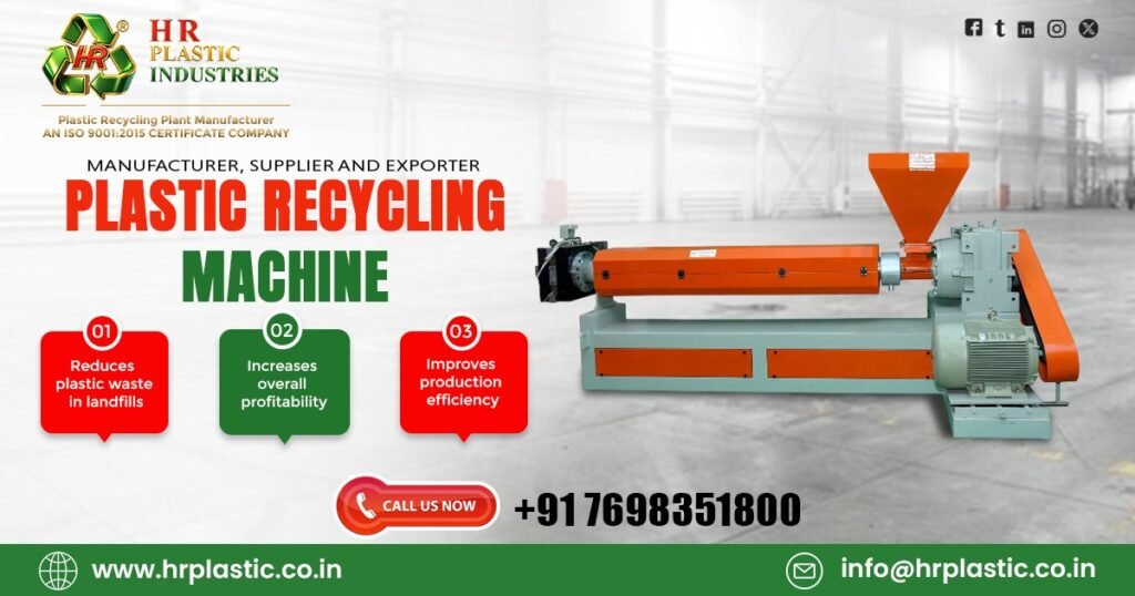Plastic Recycling Machine Supplier in Jharkhand
