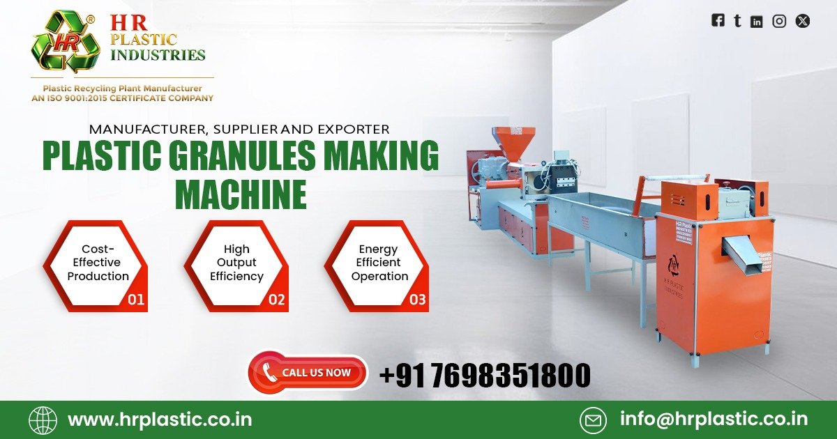 Plastic Granules Making Machine in Tanzania