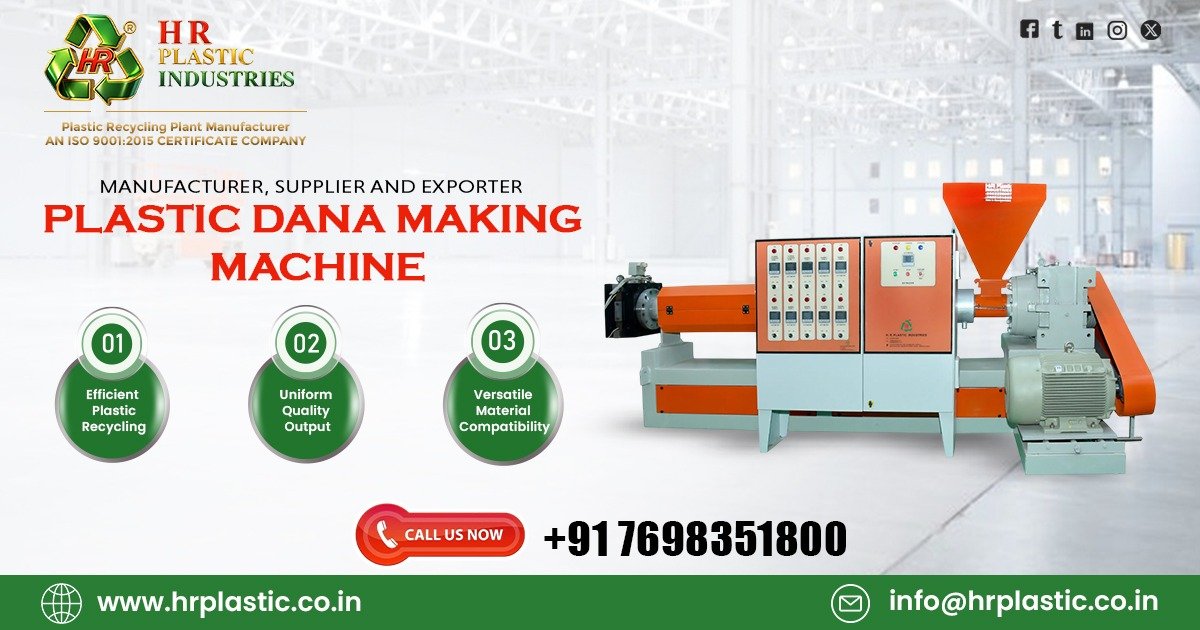 Plastic Dana Making Machine Supplier in Telangana