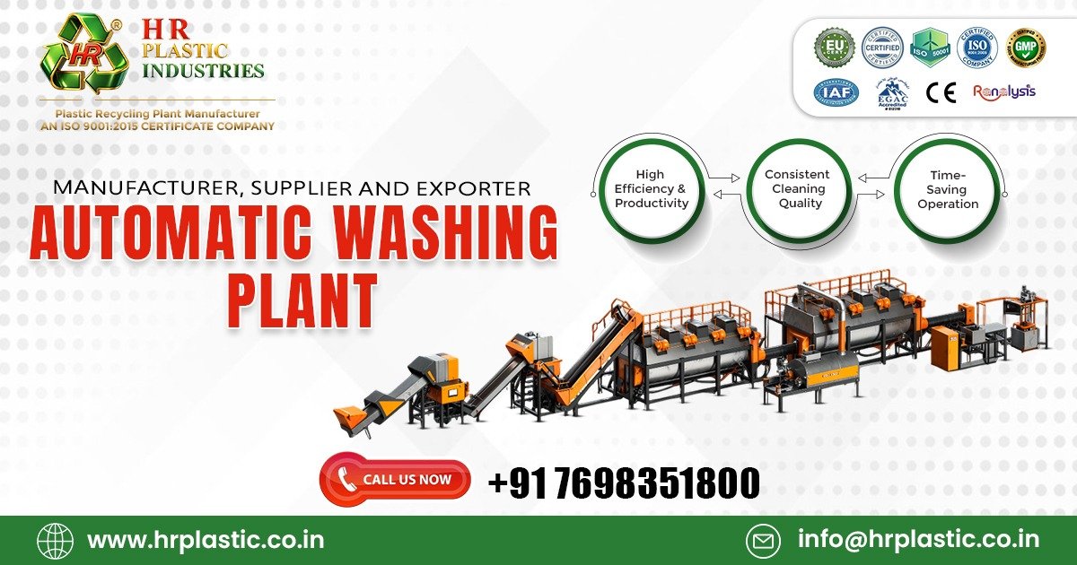 Automatic Washing Plant in Sri Lanka