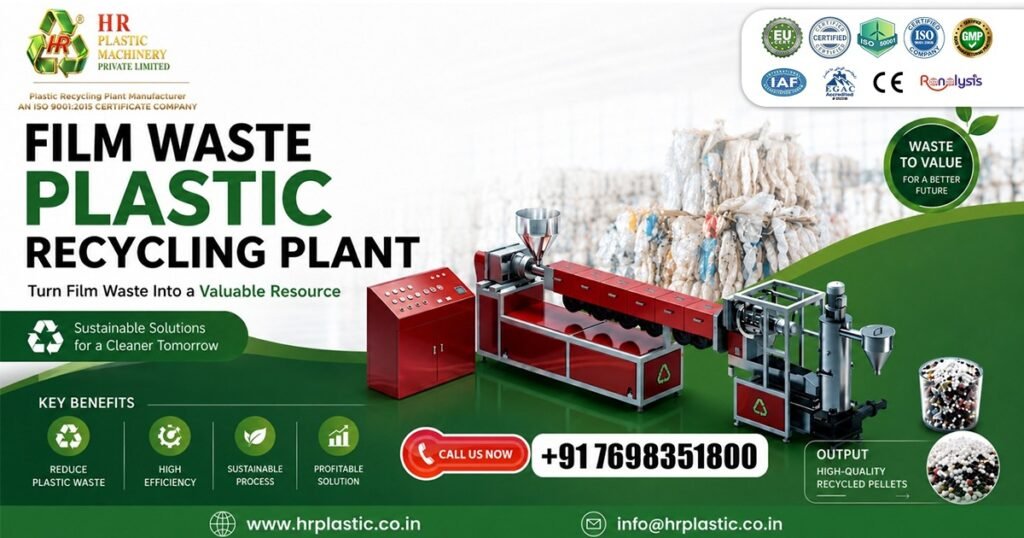 High-Performance Film Waste Plastic Recycling Plant In Libya