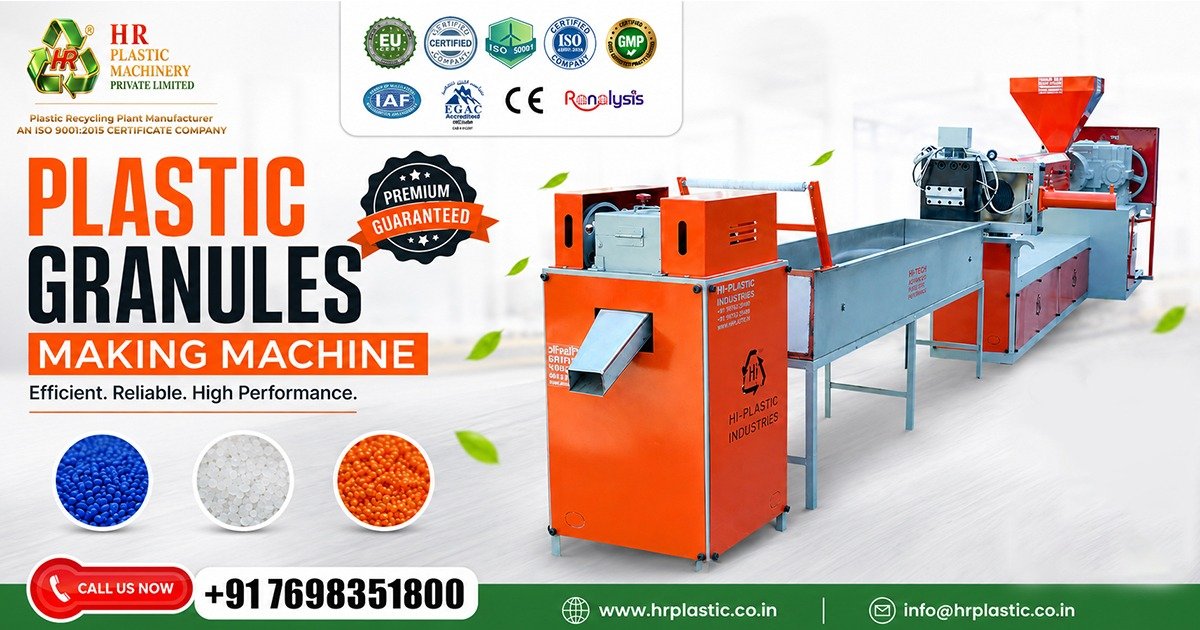 Plastic Granules Making Machine In Nagaland