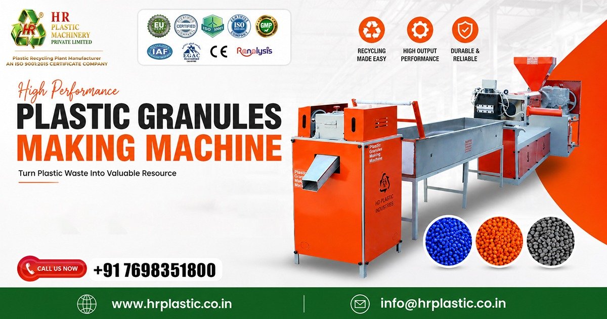Plastic Granules Making Machine In Yemen
