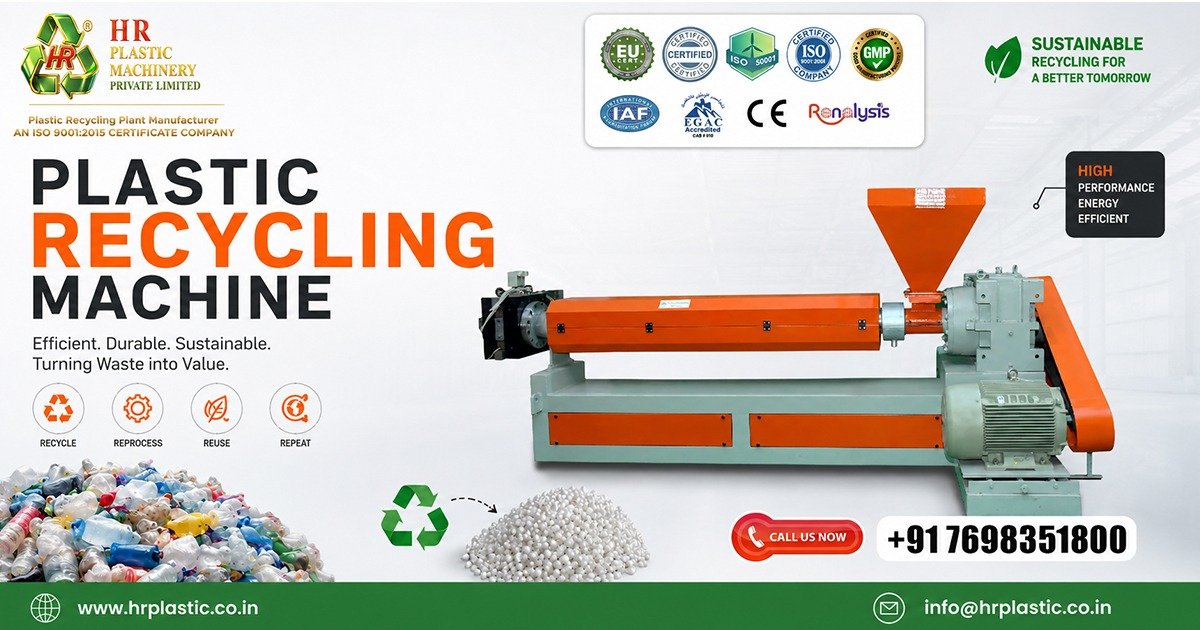 Supplier of Plastic Recycling Machine in West Bengal