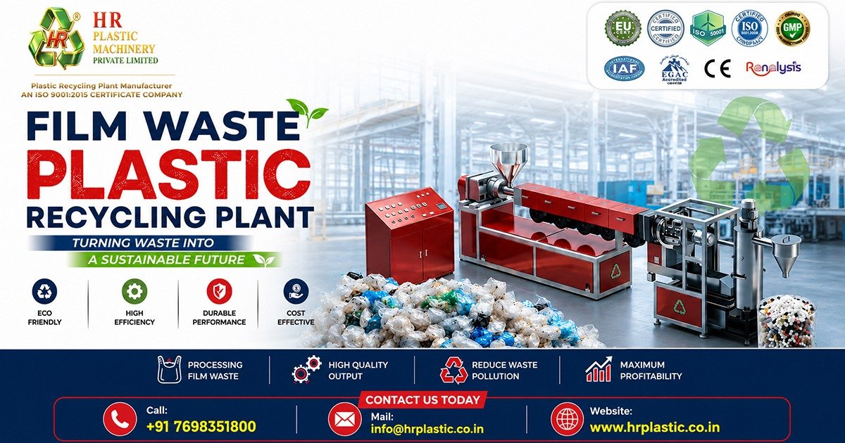 High Capacity Film Waste Plastic Recycling Plant In Zimbabwe