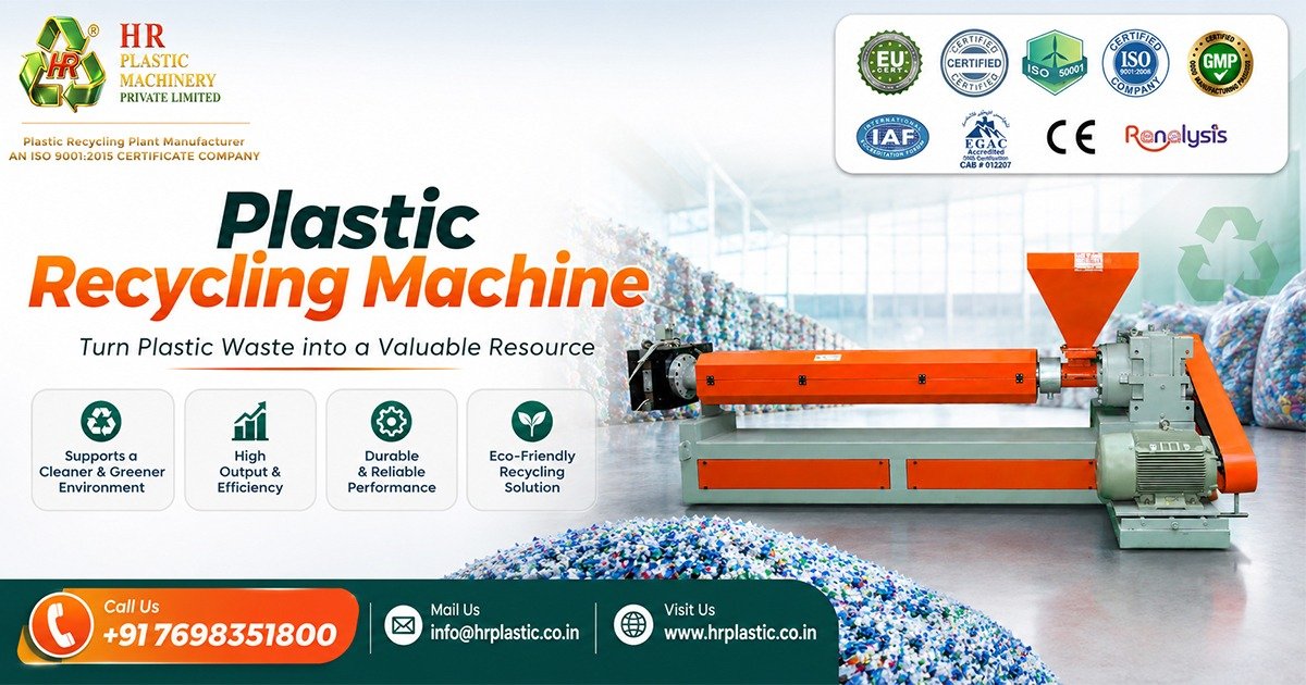 Plastic Scrap Recycling Machine Supplier In Uttarakhand
