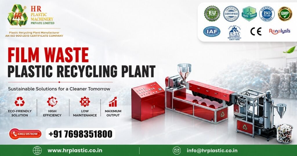 Film Waste Plastic Recycling Plant in Jordan