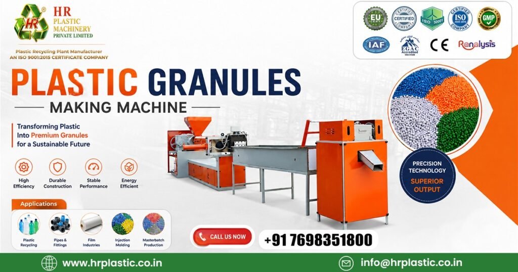 Plastic Granules Making Machine In United Kingdom