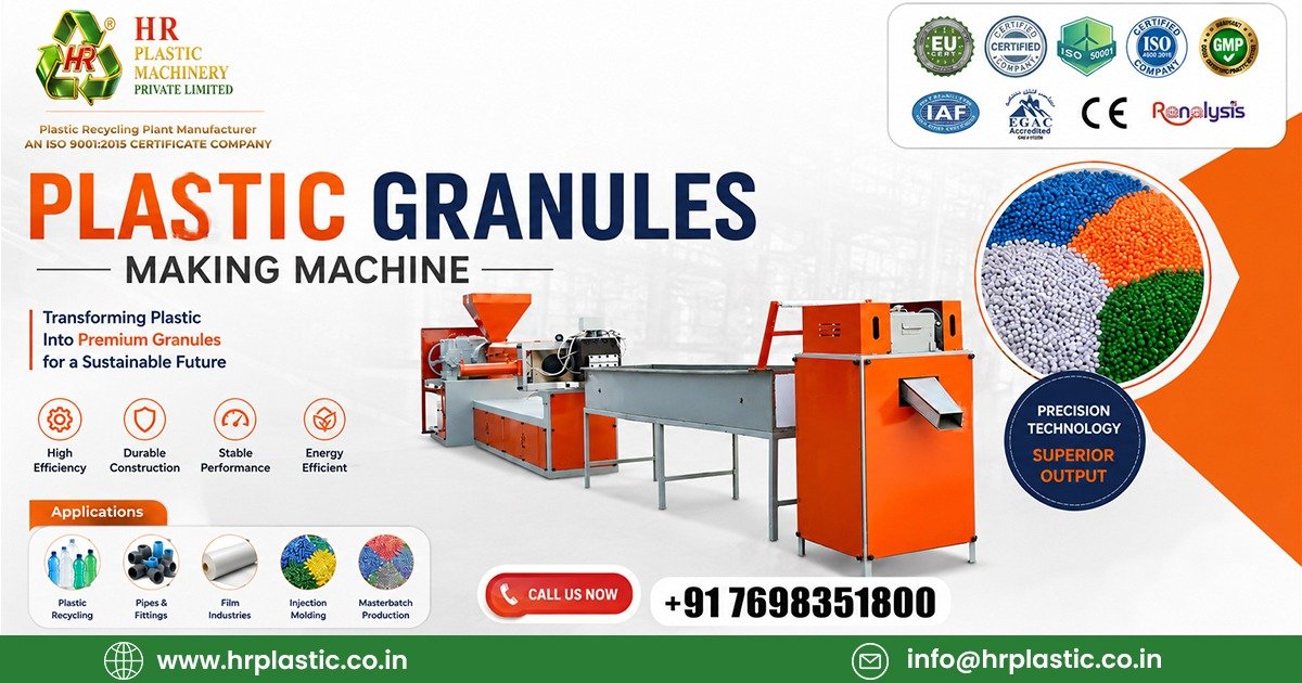 Plastic Granules Making Machine In United Kingdom