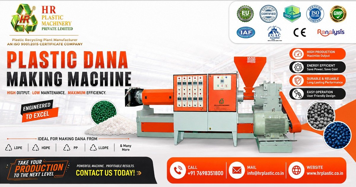 Plastic Dana Extruder Machine Manufacturer In Gujarat