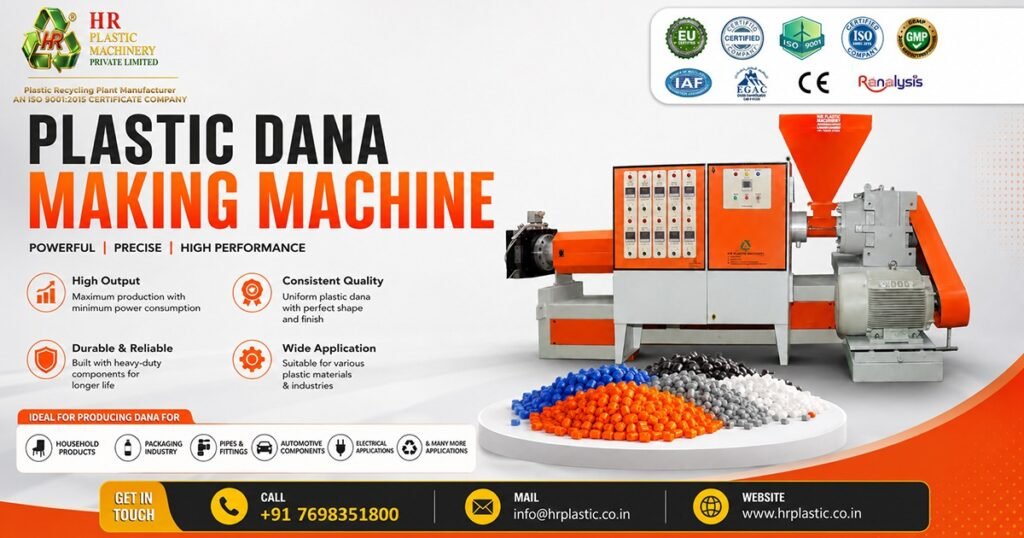 Plastic Dana Making Machine in Karnataka