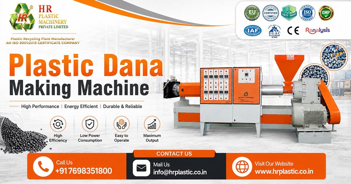 Plastic Dana Making Machine in India