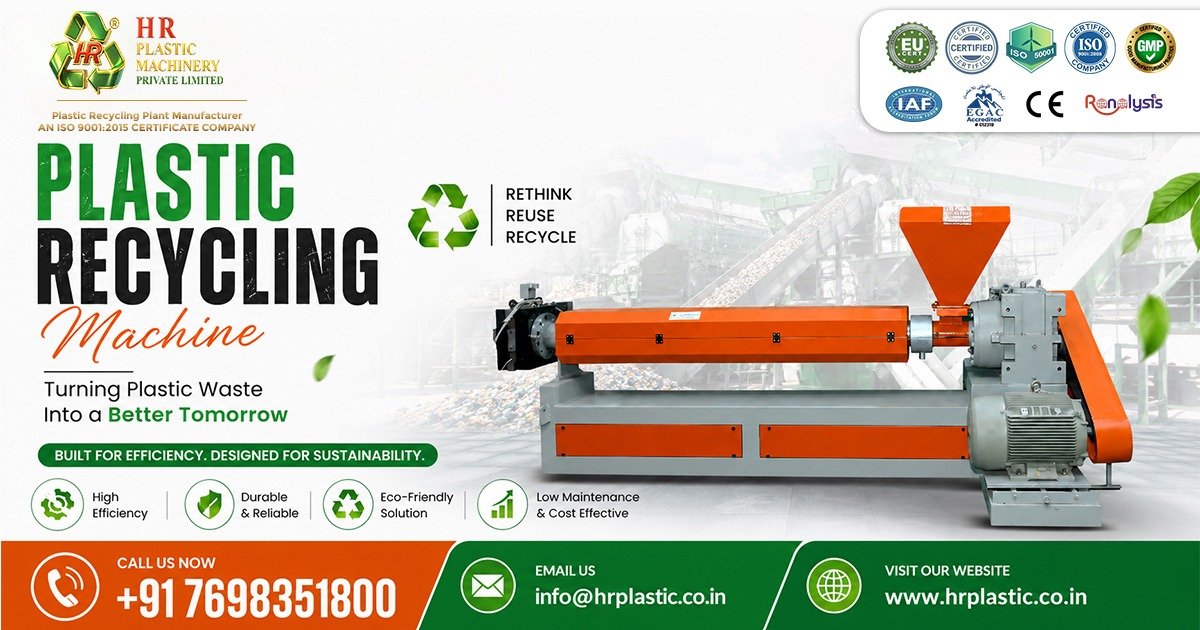 Plastic Recycling Machine Supplier In Chhattisgarh