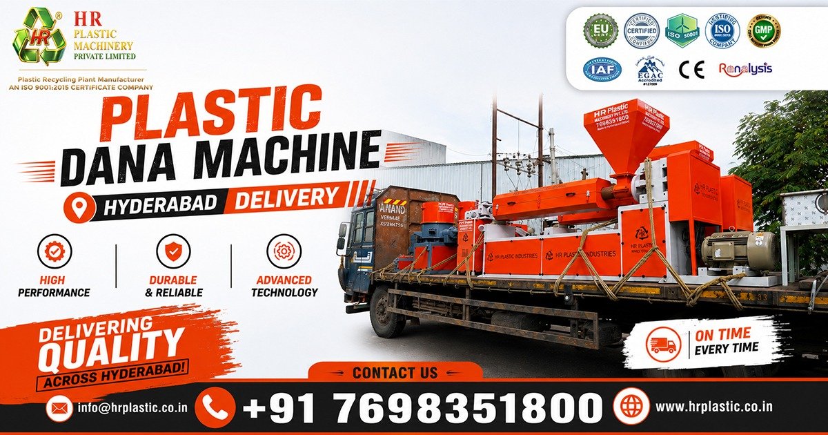 Plastic Dana Making Agglo Machine Supplier with Delivery in Hyderabad