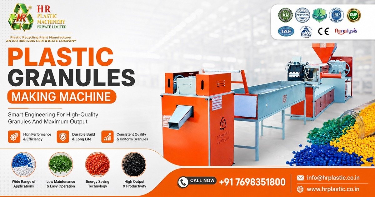 Plastic Granules Making Machine Supplier In France