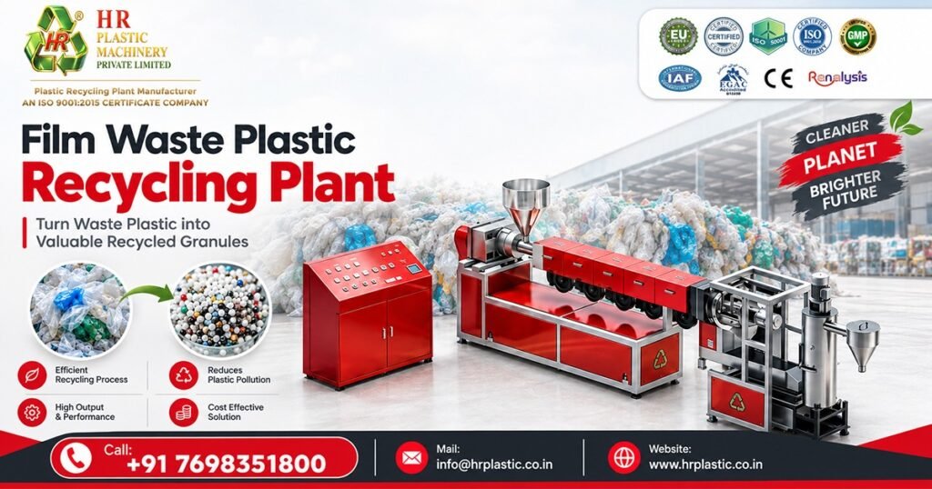 Film Waste Plastic Recycling Plant Supplier In Sweden