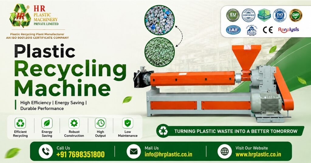 Plastic Recycling Machine Supplier In Tripura