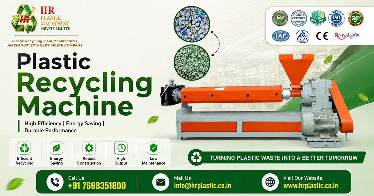 Plastic Recycling Machine Supplier In Tripura
