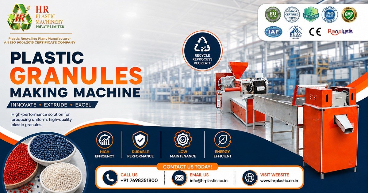 Plastic Granules Making Machine Supplier In Spain
